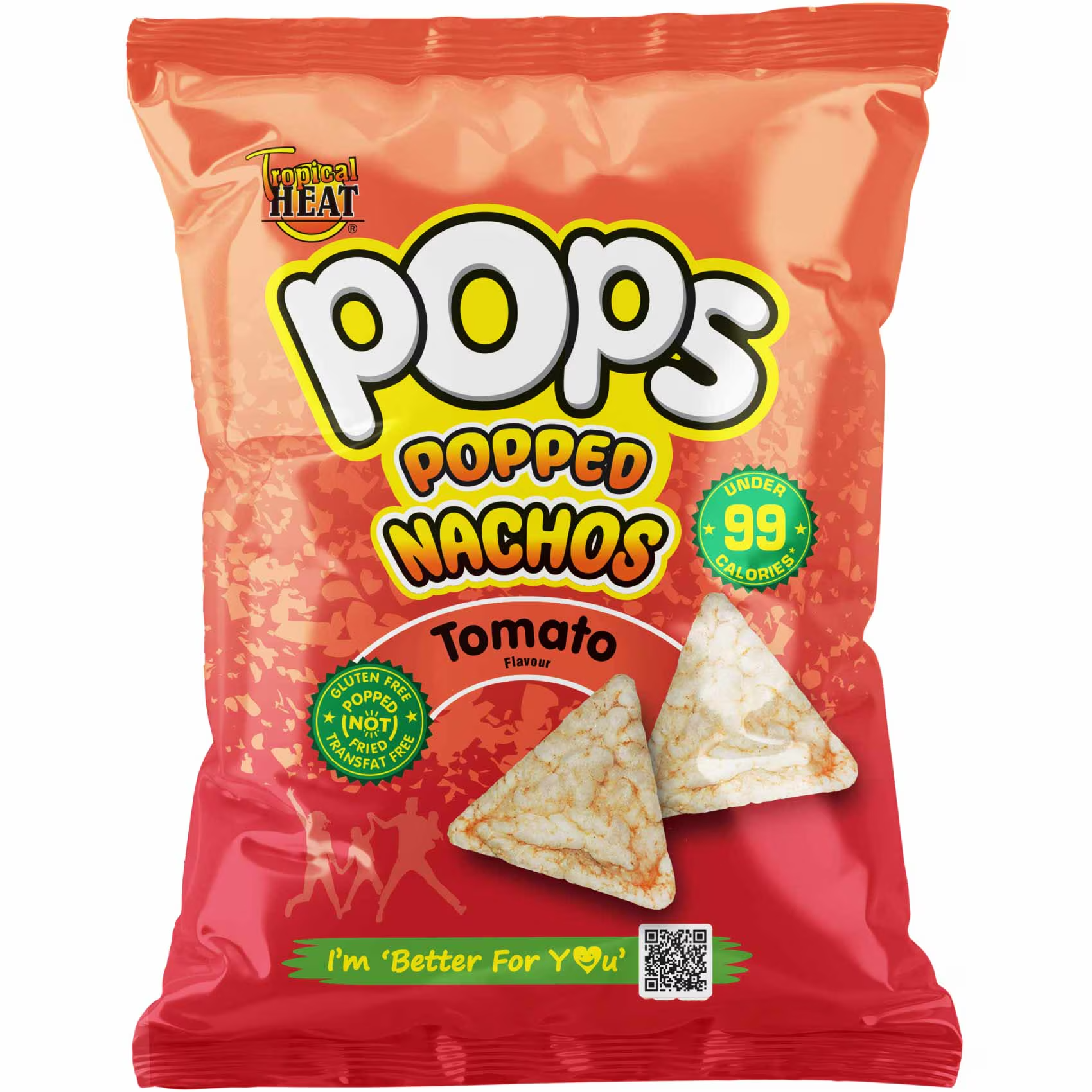 Tropical Heat Pops Tomato Nachos 22g