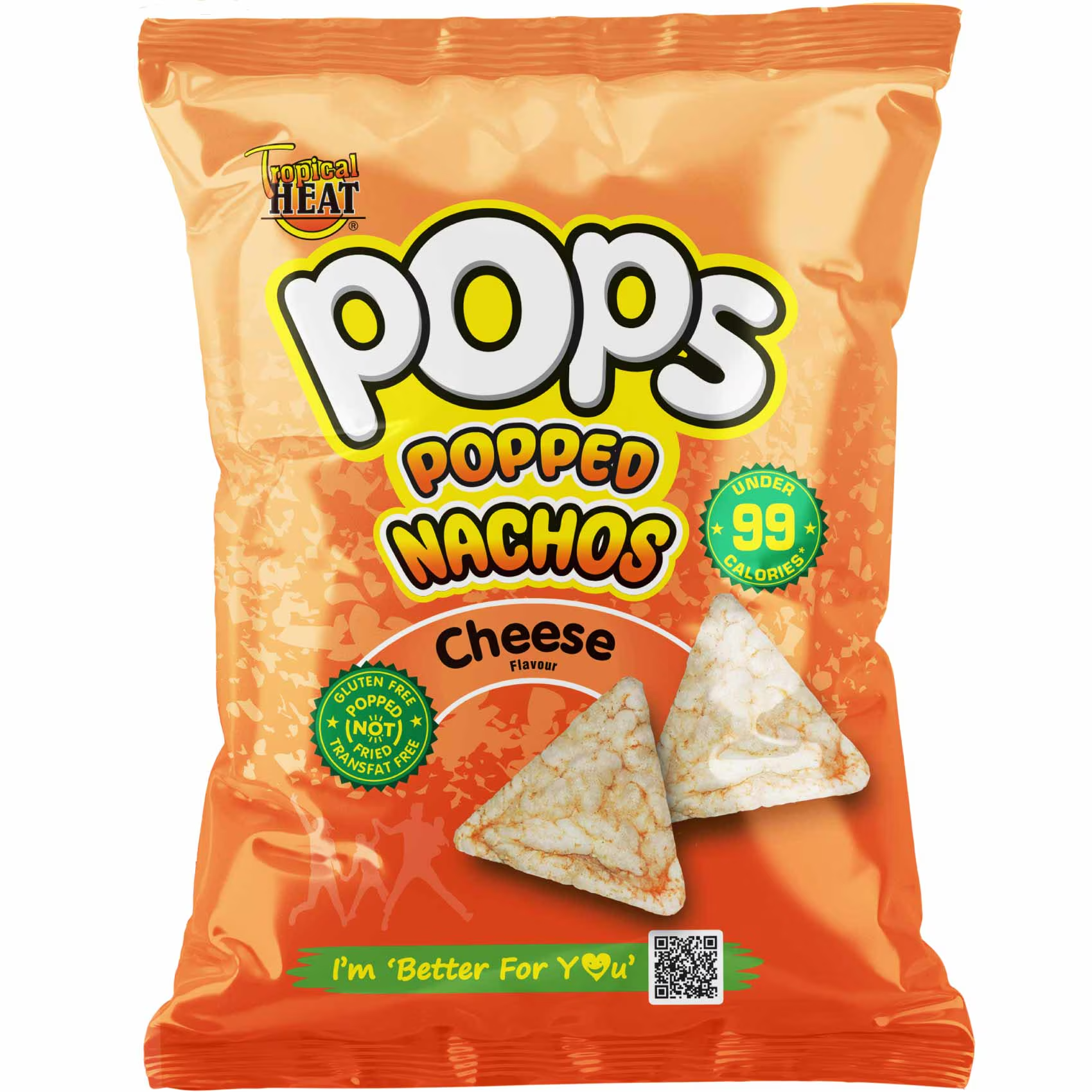 Tropical Heat Pops Cheese Nachos 22g