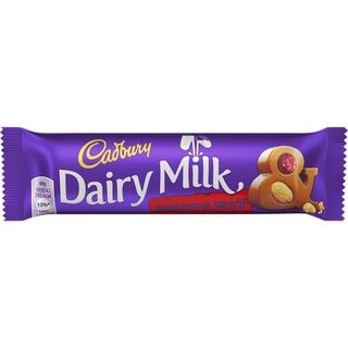 Cadbury Dairy Milk Fruit&Nut Chocolatina Chocolate con Leche y Avellanas 49g