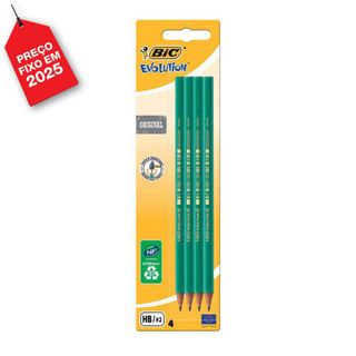 Bic Lápis Grafite Mina HB Verde