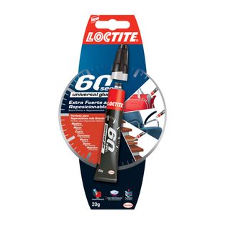 Loctite Cola de 60 segundos com adesivo Universal