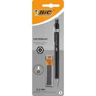 Bic Lapiseira CRiTERiUM Mina HB de 0.7 mm c/ Pega
