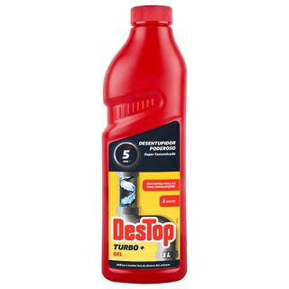 Desatascador Turbo Gel Destop 1L