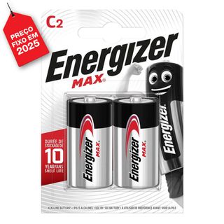 Energizer Pilhas Alcalinas MAX® C LR14 2 Unid.