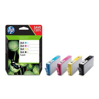 Hp Tinteiro 364 Original CMYK Conjunto N9J73AE