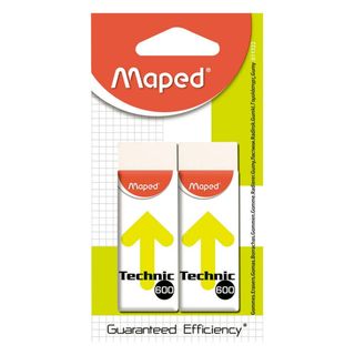 Maped Borracha Retangular Technic 600 Branco