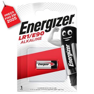 Energizer Pilha Alcalina E90 LR1 Embalagem 1 Unidade