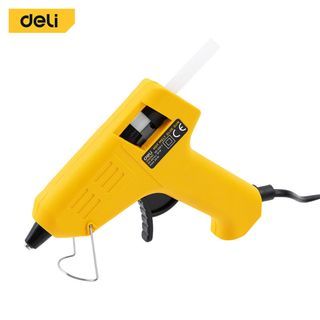 Deli Pistola de Cola Quente EA50061 Amarelo