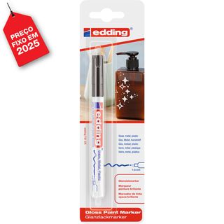 Edding Marcador tinta 751 c/ 1 a 2mm preto