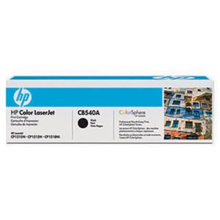 Toner Hp Cb540a Nero Per Cp1210 Cp1215 Cp1215 Cp1217 Cp1510 Cp1514 Cp1514 Cp1515 Cp1518 - Crthp Cb540a
