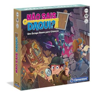 Clementoni Jogo Não Sais Daqui? dos 8 aos 99 Anos