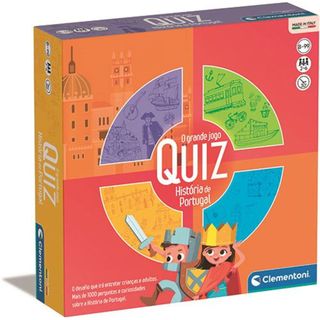Clementoni Jogo Quiz 'História de Portugal'