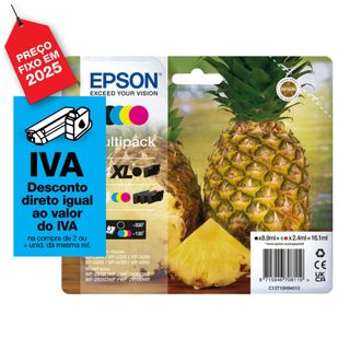 Epson Tinteiro 604XL 604 Amarelo Azul Magenta 4