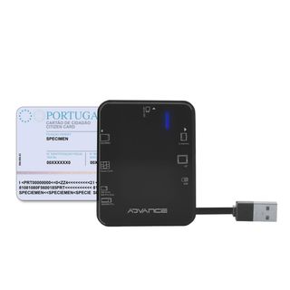 Advance Leitor Cartões USB 2.0 e Leitor CC eSIGN