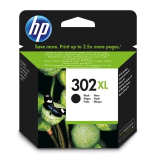 Hp Tinteiro 302XL (F6U68AE) Preto Pacote Único de