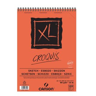 Canson Bloco de Desenho XL A4 120 Folhas 90g