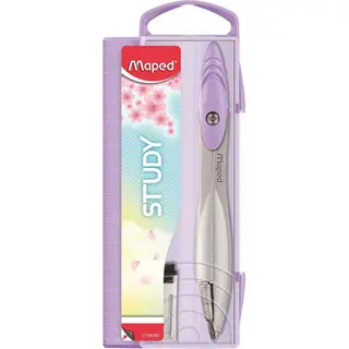 Maped Compasso Study 2 Peças Roxo Pastel