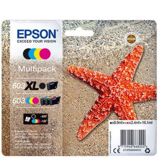 Epson Tinteiro 603XL Preto 603 Amarelo Azul Magenta