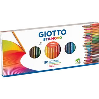 Giotto Lápis de Cor Stilnovo Pack de 50 Lápis