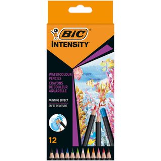 Bic Lápis de Cor Aquareláveis Intensity® 12 Sortido