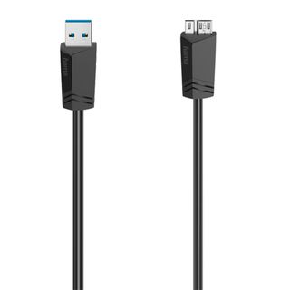 Hama Cabo Micro USB (M) – USB-A (M) Preto