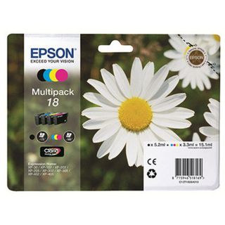 Epson  Tinteiro 18 Amarelo Azul Cyan Magenta Preto