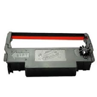 Fita de Impressão Epson ERC30 34 38 Preto e Vermelho