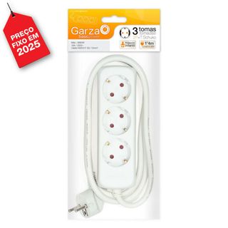 Garza Extensão 3 Tomadas AC 250 V 3680 Watts Cabo 14m