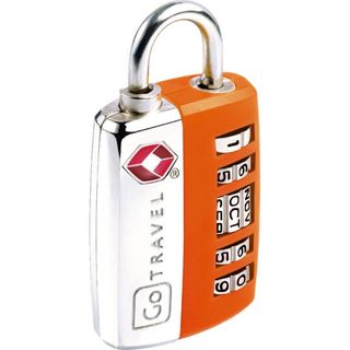 Cadeado Numérico Go Travel 58x31x13 mm Laranja