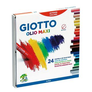 Giotto Pastel Óleo Lápis Formato Gigante várias cores