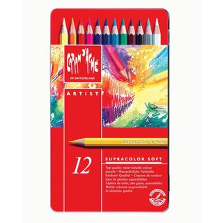 Caran D'Ache Lápis de Cor Supracolor® Soft 12 Unid.