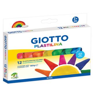 Giotto Plasticina 180 g 12 Cores