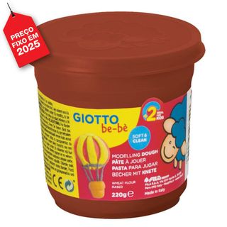 Giotto Boião Plasticina 220 g Castanho