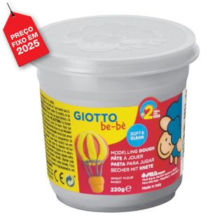 Giotto Boião Plasticina 220 g Branco