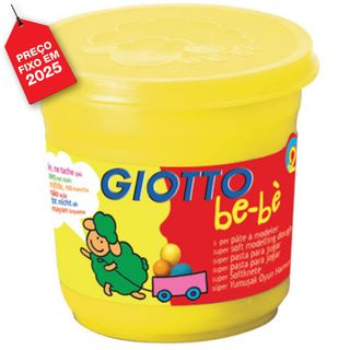Giotto Boião Plasticina be-bè 220 g Amarelo