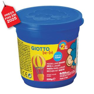 Giotto Boião Plasticina 220 g Azul