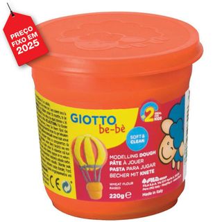 Giotto Boião Plasticina 220 g Laranja
