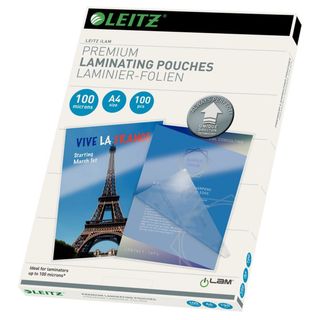Leitz Bolsa Plastificação A4 transparente 100 µ