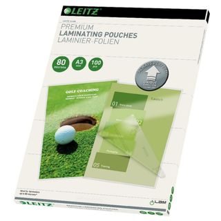 Leitz Bolsa Plastificação A3 transparente 80 µ