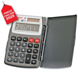Genie Calculadora de Bolso 520 10 Dígitos Cinzento
