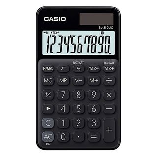 Casio Calculadora de Bolso SL-310UC 10 Dígitos Preto