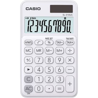 Casio Calculadora Bolso SL-310UC 10 Dígitos Branco