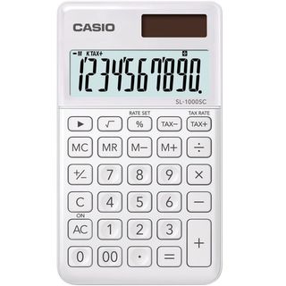Casio Calculadora de Bolso SL-1000SC Branco