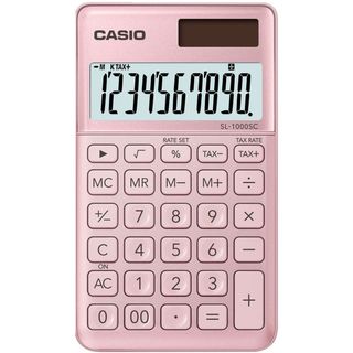 Casio Calculadora de Bolso SL-1000SC Rosa