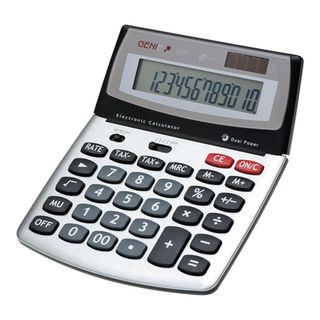 Genie Calculadora Secretária 560T 12 Dígitos Cinzento