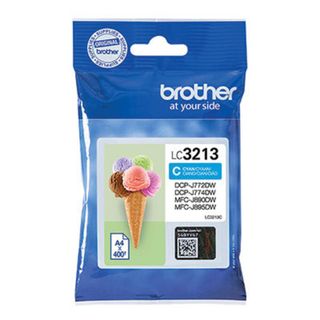 Brother Tinteiro LC-3213 Azul Ciano LC-3213C