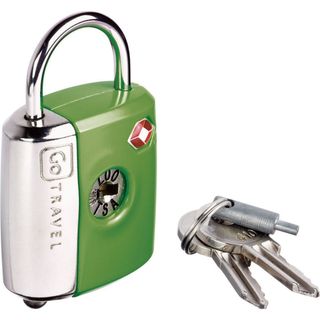 Design Go Cadeado Numérico c/ Chave Verde