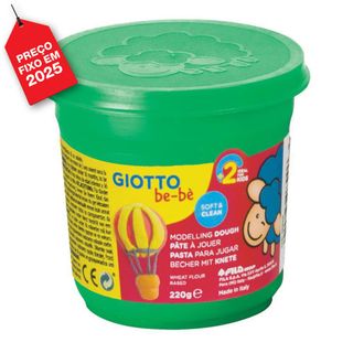 Giotto Boião Plasticina be-bè 220 g Verde