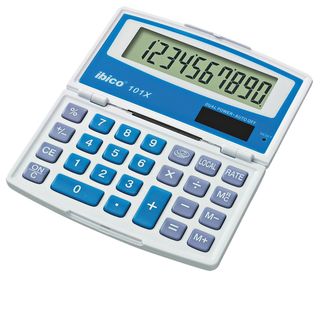 Ibico Calculadora de Secretária 101X LCD Cinzento