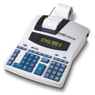 Ibico Calculadora Secretária c/ Impressão 1231X